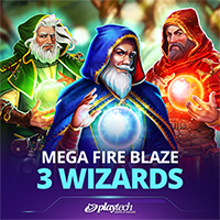 Mega Fire Blaze: 3 Wizards